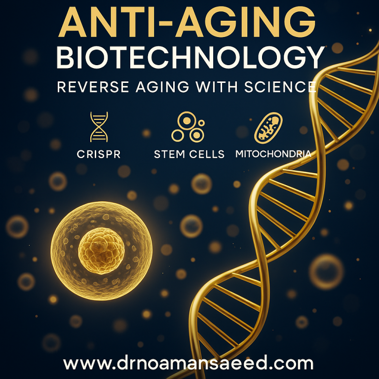 Anti-Aging Biotechnology: How Science is Slowing Down the Human Clock